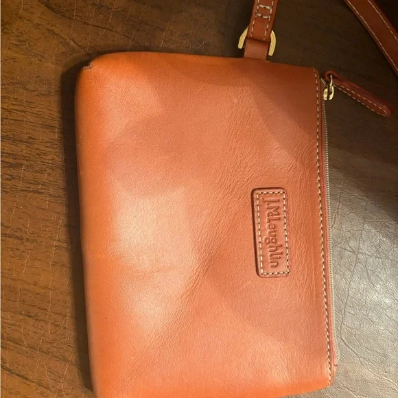 J. McLaughlin leather tote in cognac - Picture 7 of 8